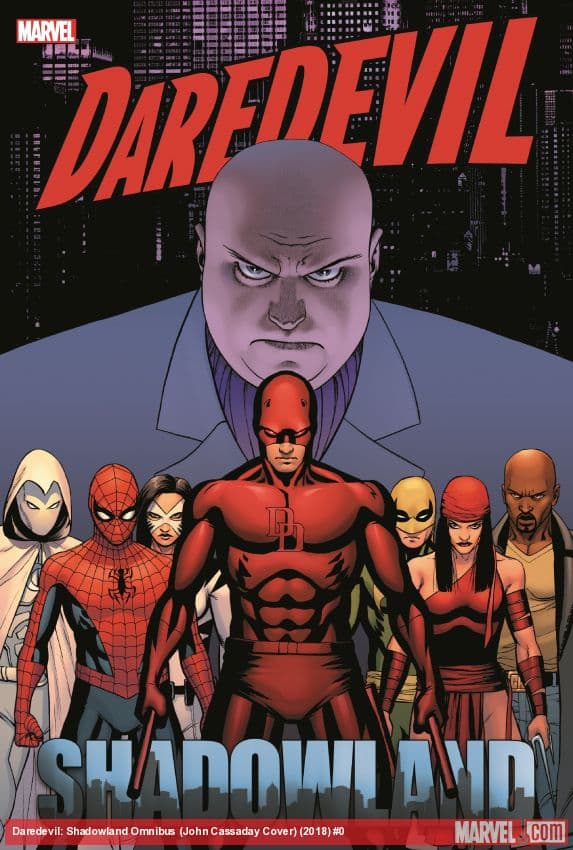 Daredevil: Shadowland Omnibus (John Cassaday Cover) (Hardcover)