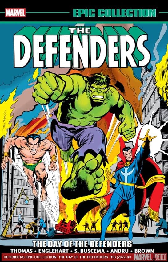 Defenders Epic Collection: The Day Of The Defenders (Trade Paperback)