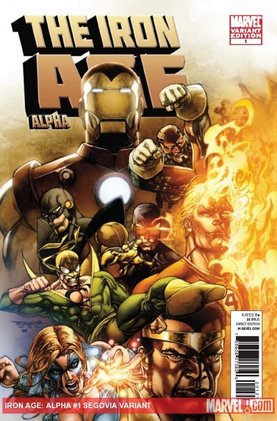 Iron Age: Alpha (2010) #1 (Segovia Variant)