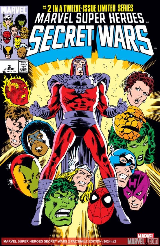 Marvel Super Heroes Secret Wars Facsimile Edition (2024) #2