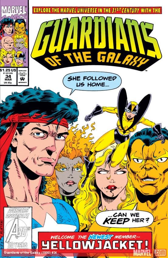 Guardians of the Galaxy (1990) #34