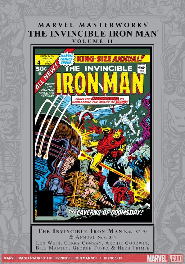 MARVEL MASTERWORKS: THE INVINCIBLE IRON MAN (Hardcover)